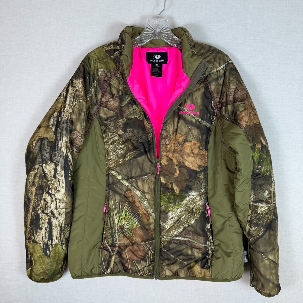 Mossy Oak Winter Jacket Puffer Light Weight Womens Large